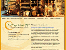 Tablet Screenshot of natur-concept.de